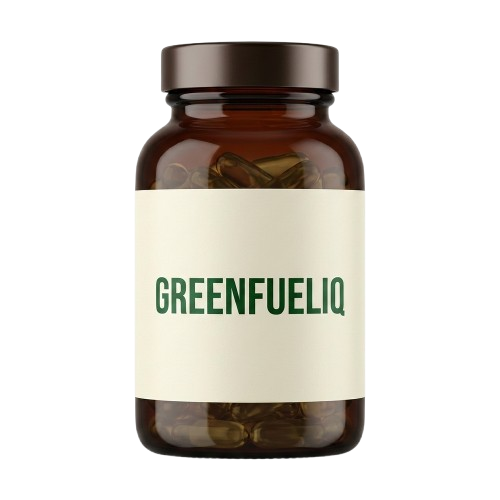 GreenFuelIQ étrend-kiegészítő termék csomagolás